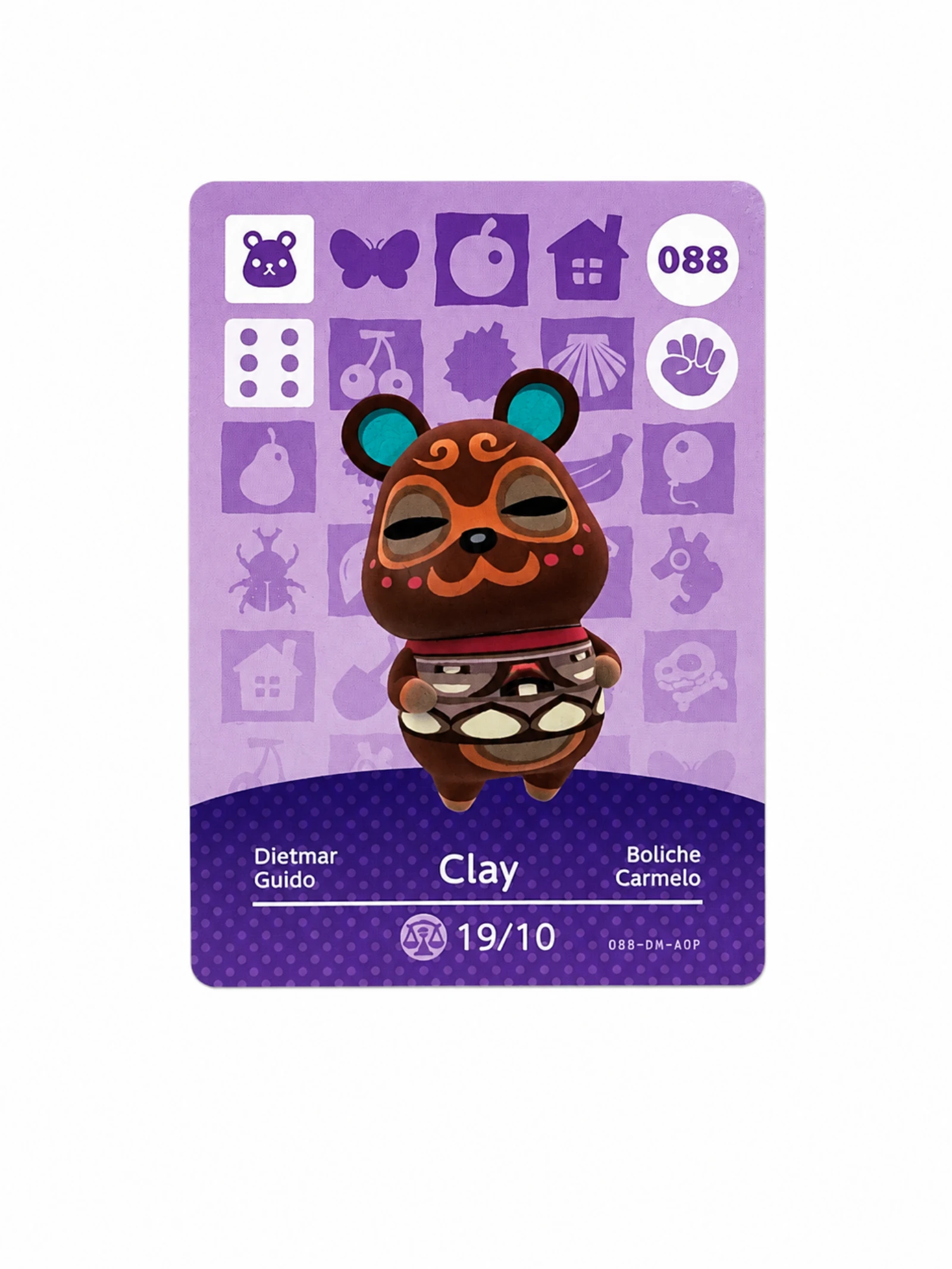Cartões amiibo vizinhos Animal crossing - Amanda e Boliche – photo 3